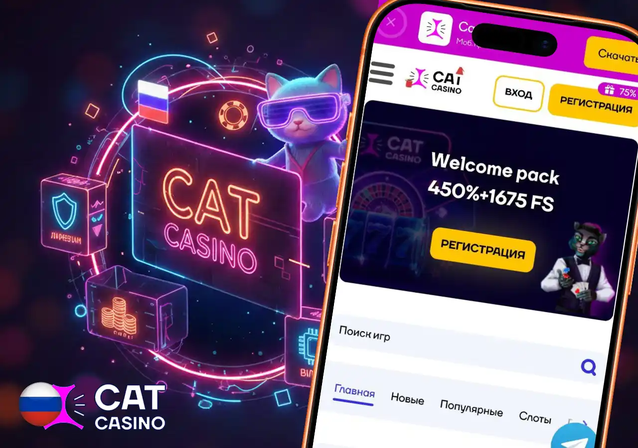 Обзор характеристик и особенностей онлайн-казино Cat Casino для новых игроков.
